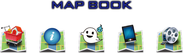 マップブックのコンセプト　「地図と地図でつながる、みんなの思い」